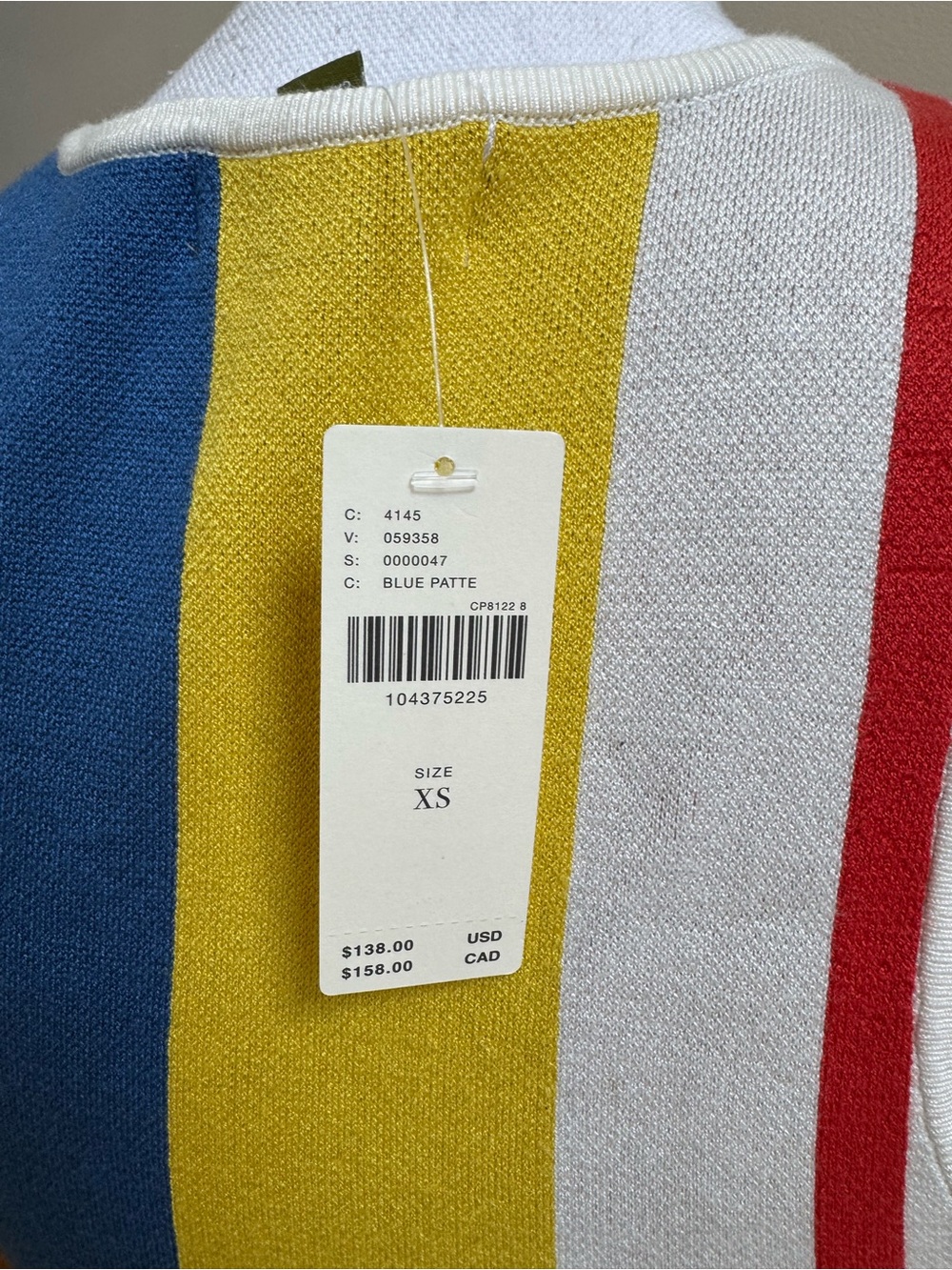 Anthropologie Celandine Poolside Knit Dress, NWT, XS - Picture 6 of 10